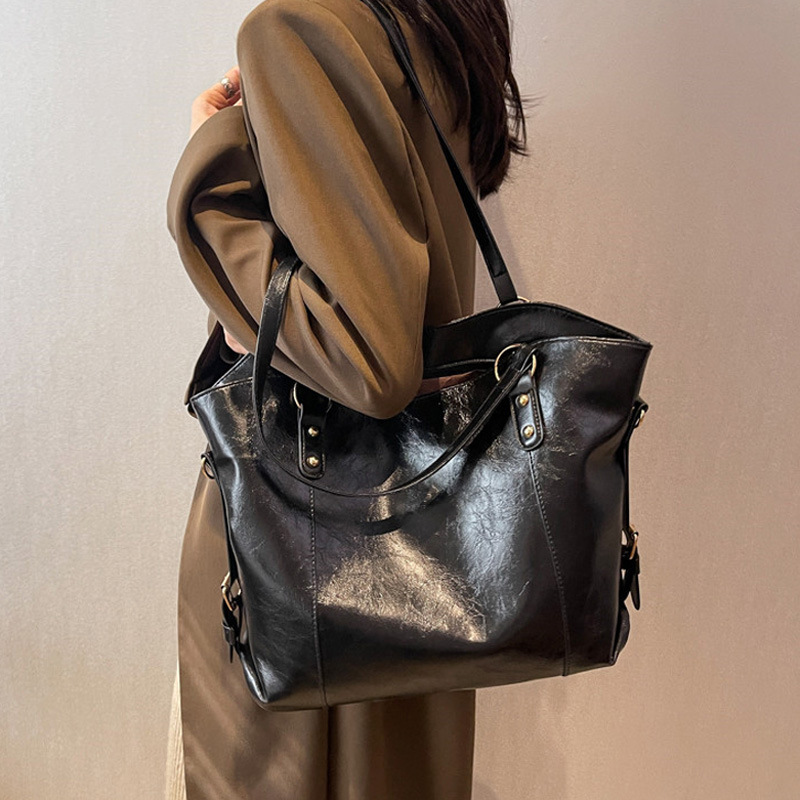Luxury Bags Vintage - Vintage Women's Shoulder Bag Large Capacity