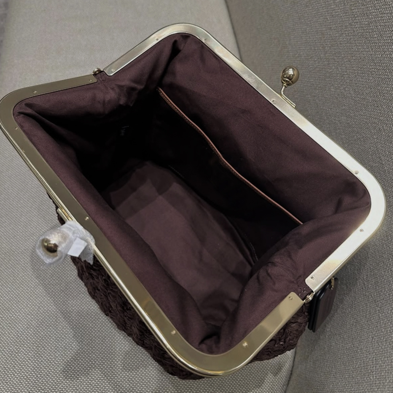 Hand-Woven Kisslock Frame Shou - Luxury Bags Vintage 评论和价格