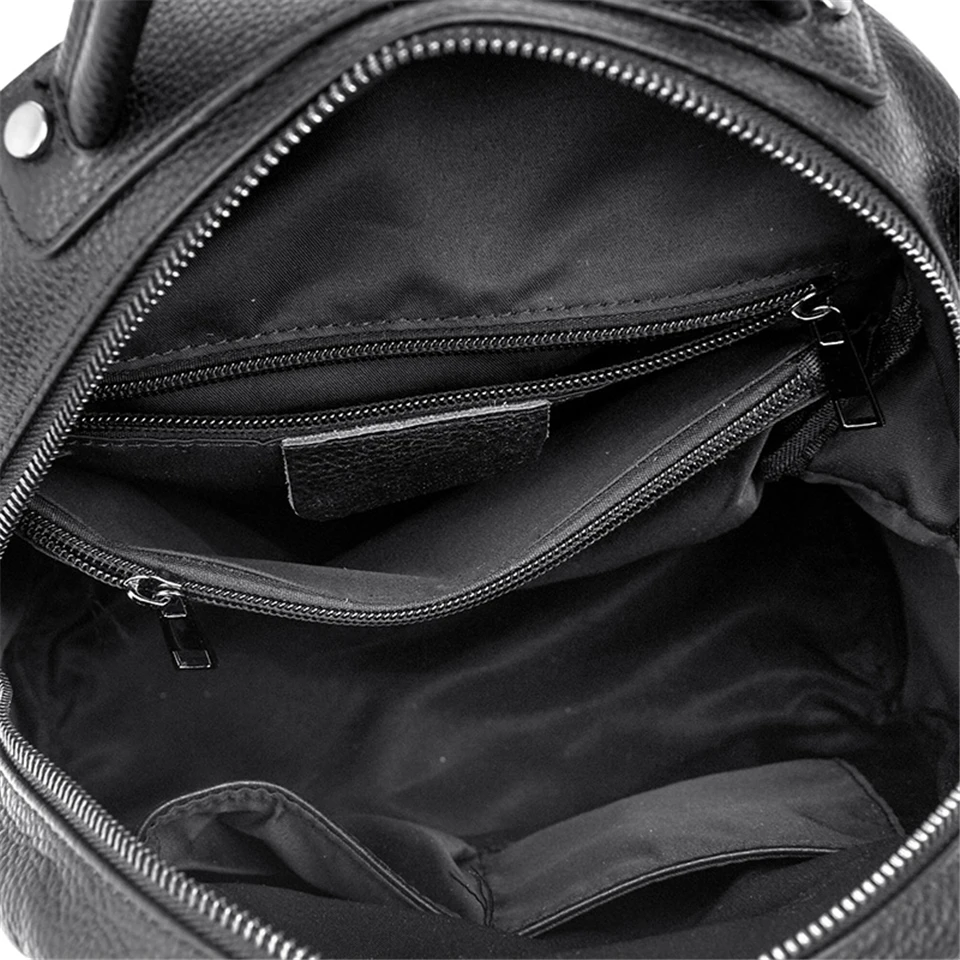 Genuine Leather Rucksack Women - Luxury Bags With Zipper 评论和价格