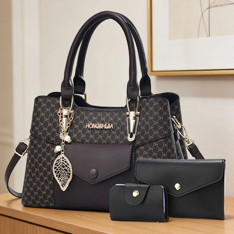 high-end textured large-capaci - Luxury Bags With Zipper 评论和价格