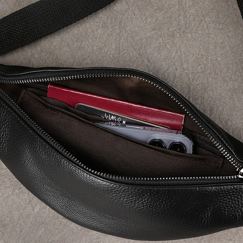 Waist Bag For Men 2024 Genuine - Luxury Bags Vintage 评论和价格