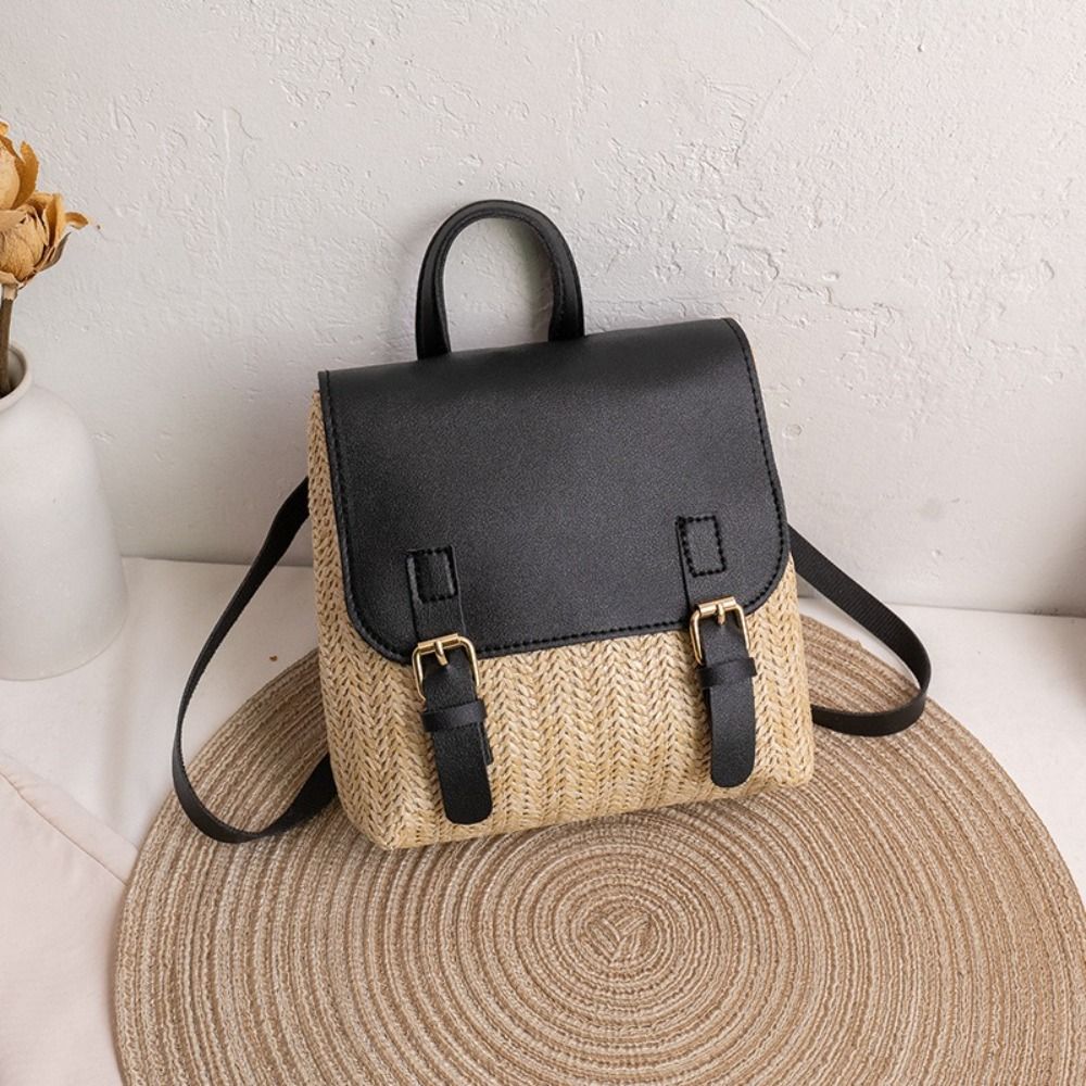 Versatile Bag PU Leather Straw - Luxury Bags Vintage 评论和价格