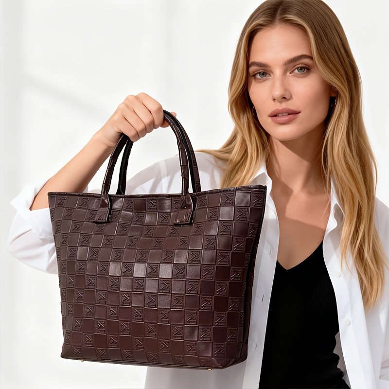 Light Luxury Deep Brown Quilte - Luxury Bags Vintage 评论和价格