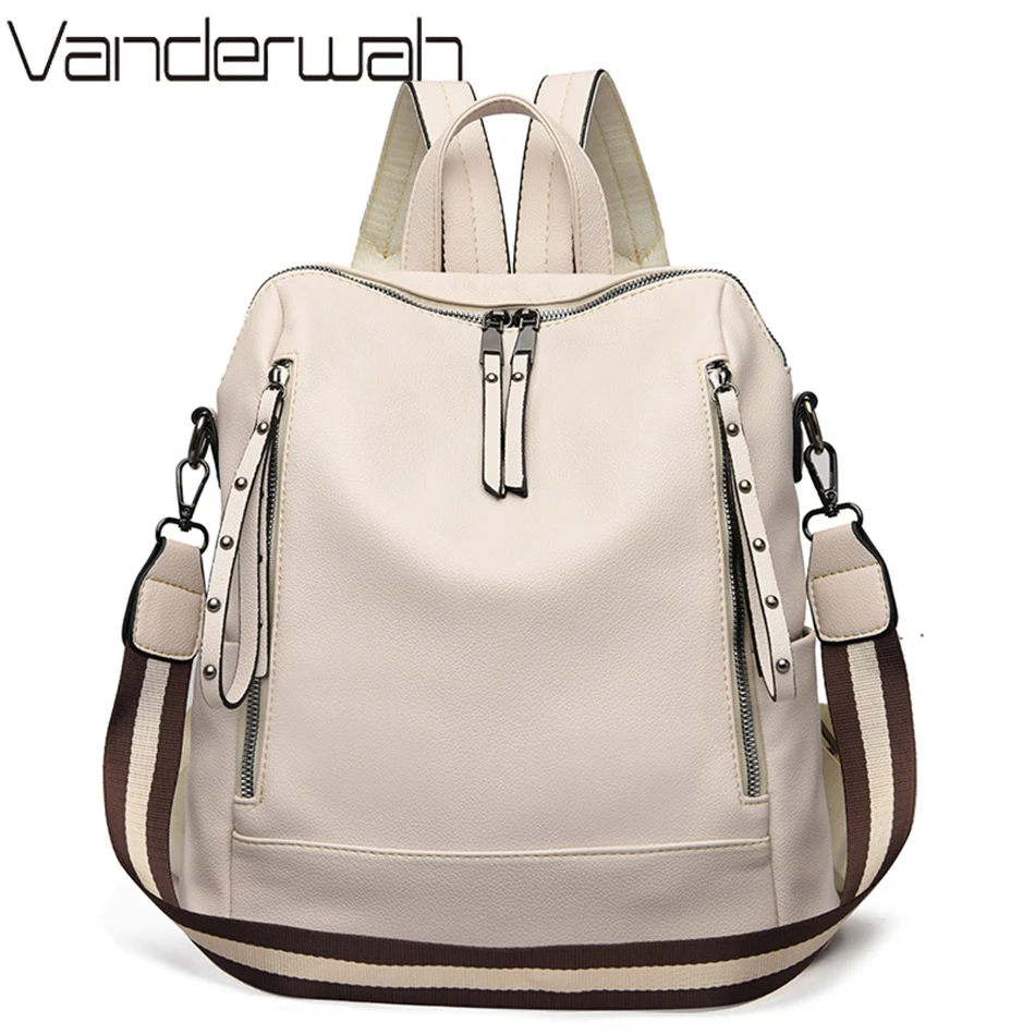 Brand Luxury Backpacks Soft Le - Luxury Bags With Zipper 评论和价格