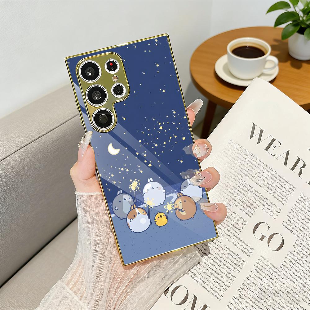 Kawaii Cartoon M-Molang Phone  - Luxury Bags Quotes 评论和价格