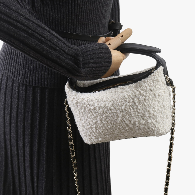 Leather Classic Mini Hobos Bag - Luxury Bags With Zipper 评论和价格