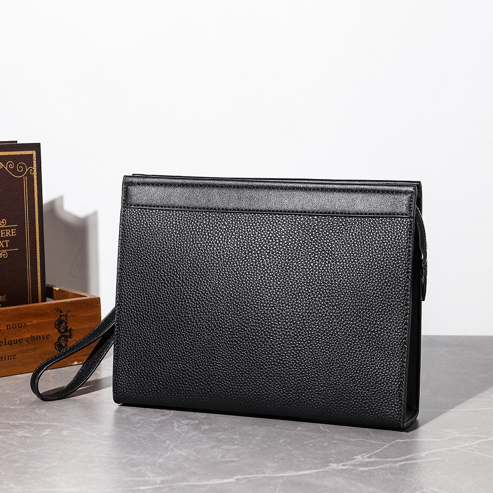 New Men Clutches Bags Man Wall - Wristlet Wallet Zipper 评论和价格